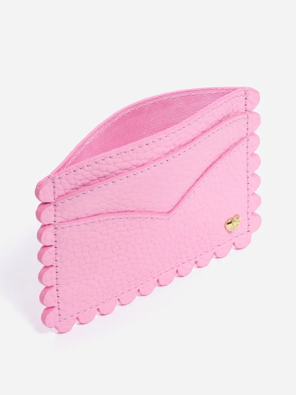 Stoney Clover Lane Pink Taffy Leather Pittsford Card Case